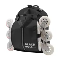 BLACK BULL - Mochila para patines en línea y artísticos Blackbull Black