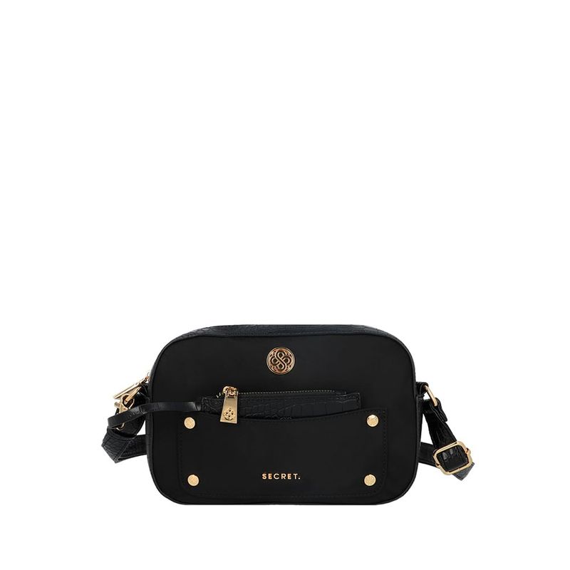 SECRET - Bandolera Secret Girona FW25 S Negro