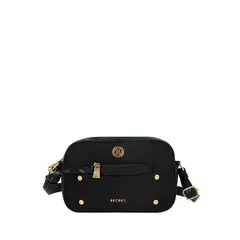 SECRET - Bandolera Girona FW25 S Negro