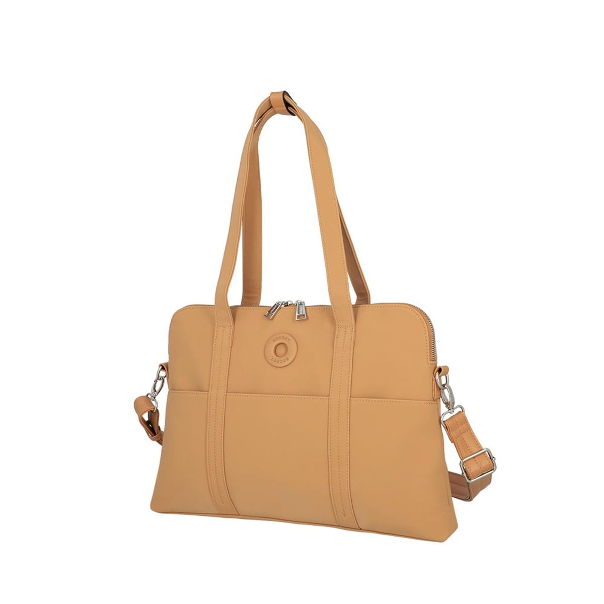 SECRET - Cartera Notebook Secret Burgos FW25 Tostado 14"