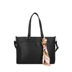 SECRET - Cartera Tote Riga FW25 L Negro