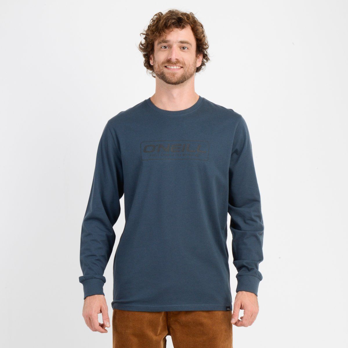 O'NEILL - POLERA MANGA LARGA BRUCE  VERDE OSCURO