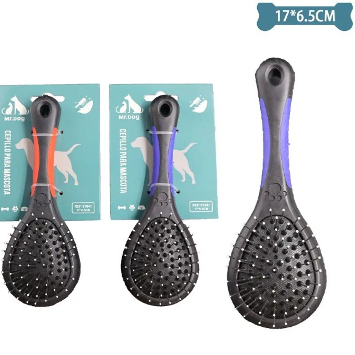 GENERICO - Cepillo Doble Tamaño Pequeño 1765Cm Color Aleatorio