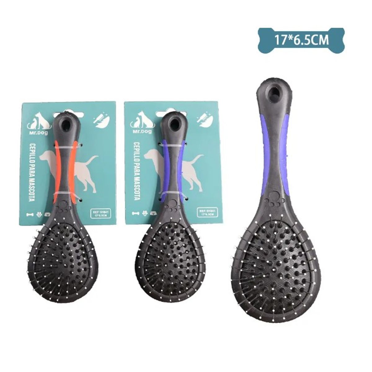 GENERICO - Cepillo Doble Tamaño Pequeño 1765Cm Color Aleatorio