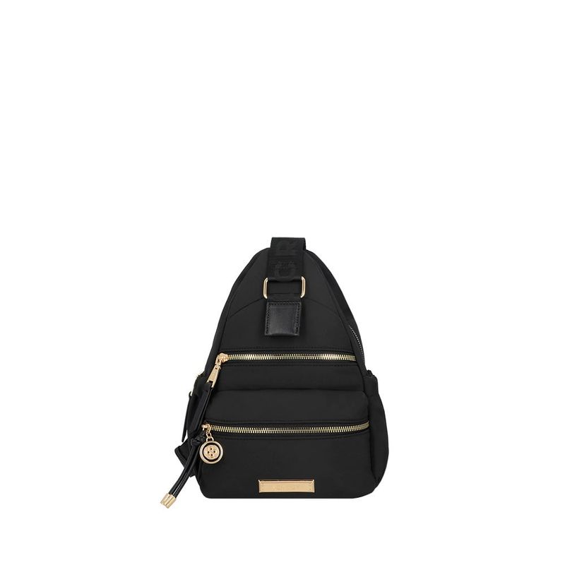 SECRET - Bandolera Secret Alemania FW25 M Negro