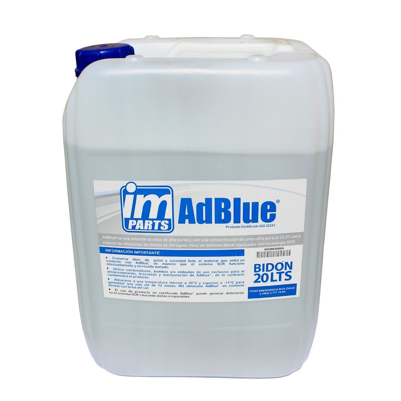 IM PARTS - Adblue, Urea Para Control De Emisiones Nox 20lts