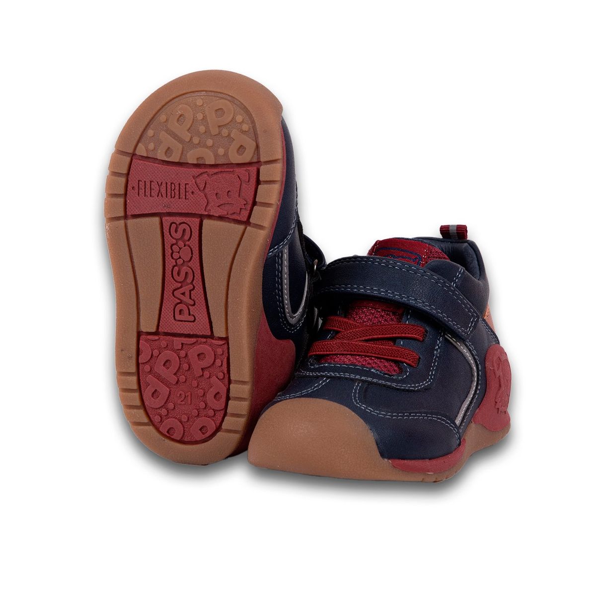 PILLIN - Zapato Clasico Bebé Niño Azul Marino