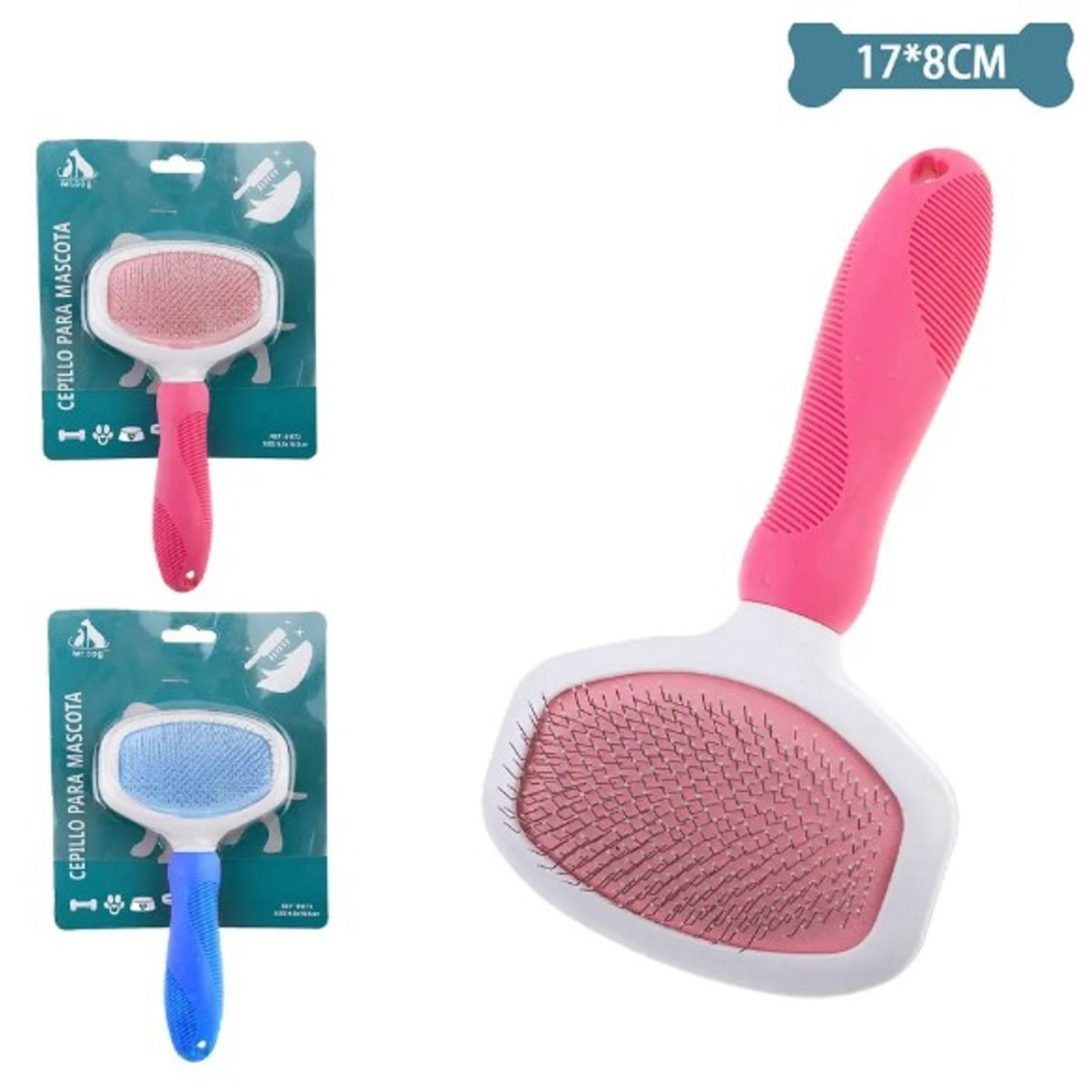 GENERICO - Cepillo Con Agujas Finas 178Cm Color Aleatorio