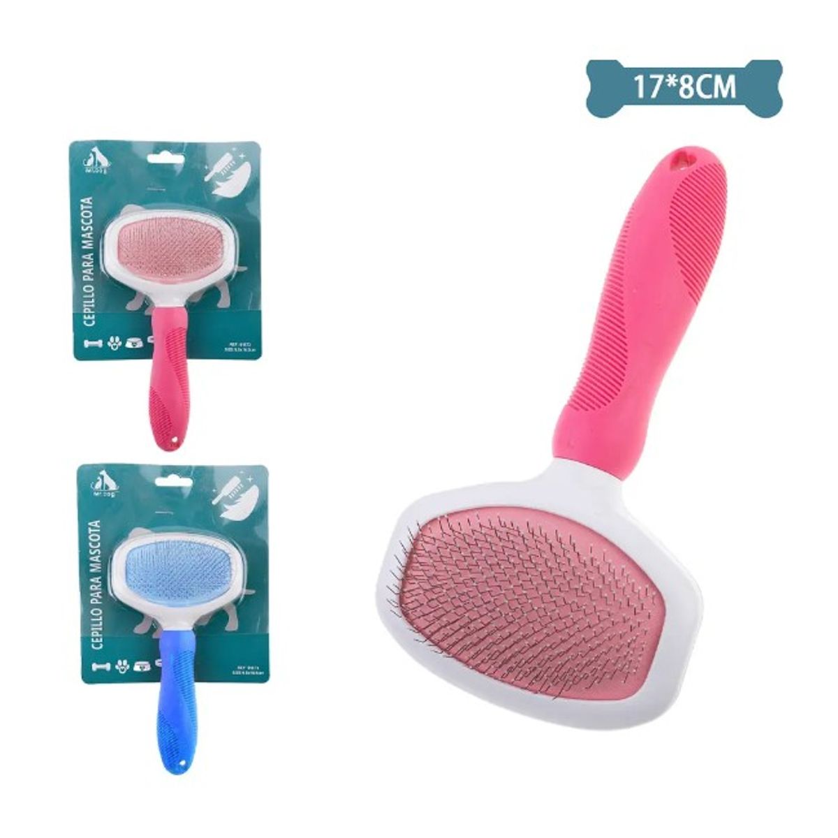 GENERICO - Cepillo Con Agujas Finas 178Cm Color Aleatorio