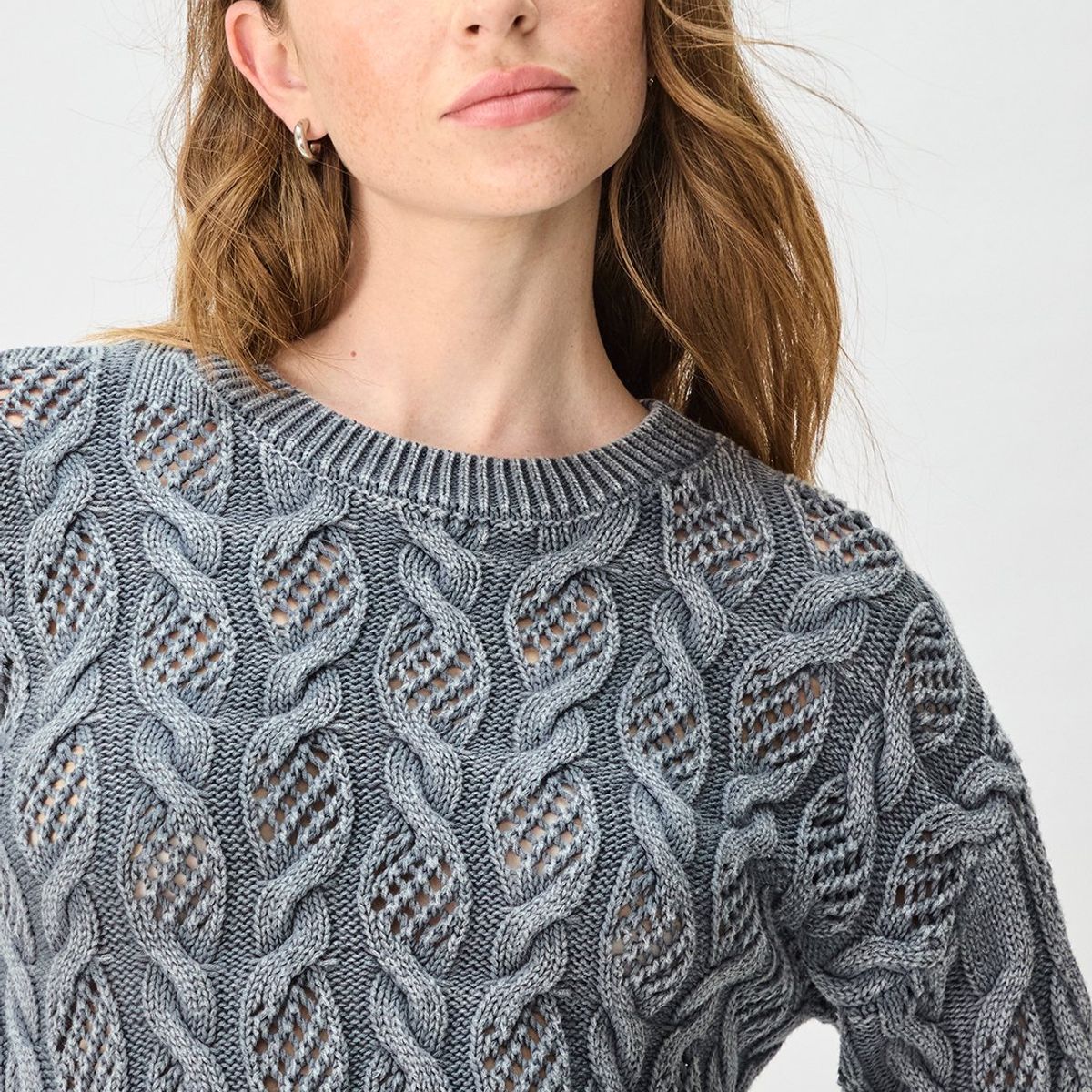 IO - Sweater Gris Marengo Mujer Io