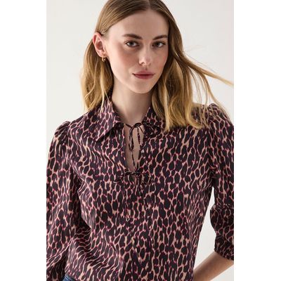 Imagen 2 del producto Blusa Manga Larga Avellana Mujer