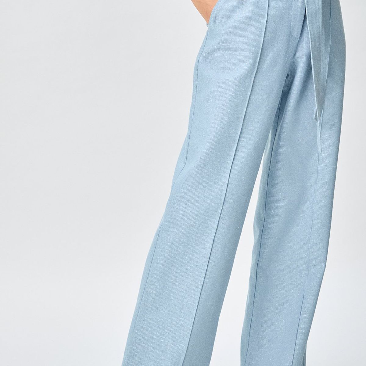 IO - Pantalon Celeste Mujer Io
