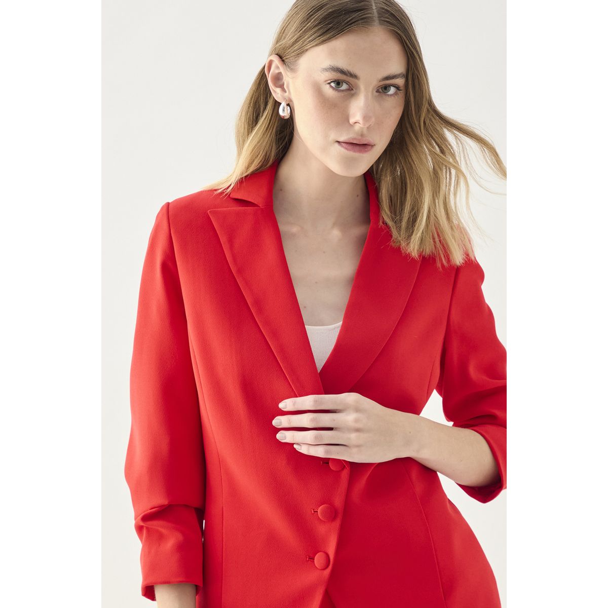 ASH - Blazer Rojo Mujer Ash