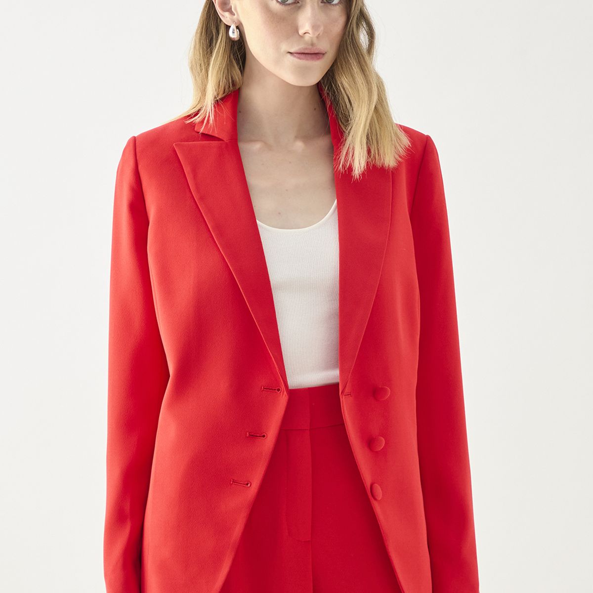 ASH - Blazer Rojo Mujer Ash
