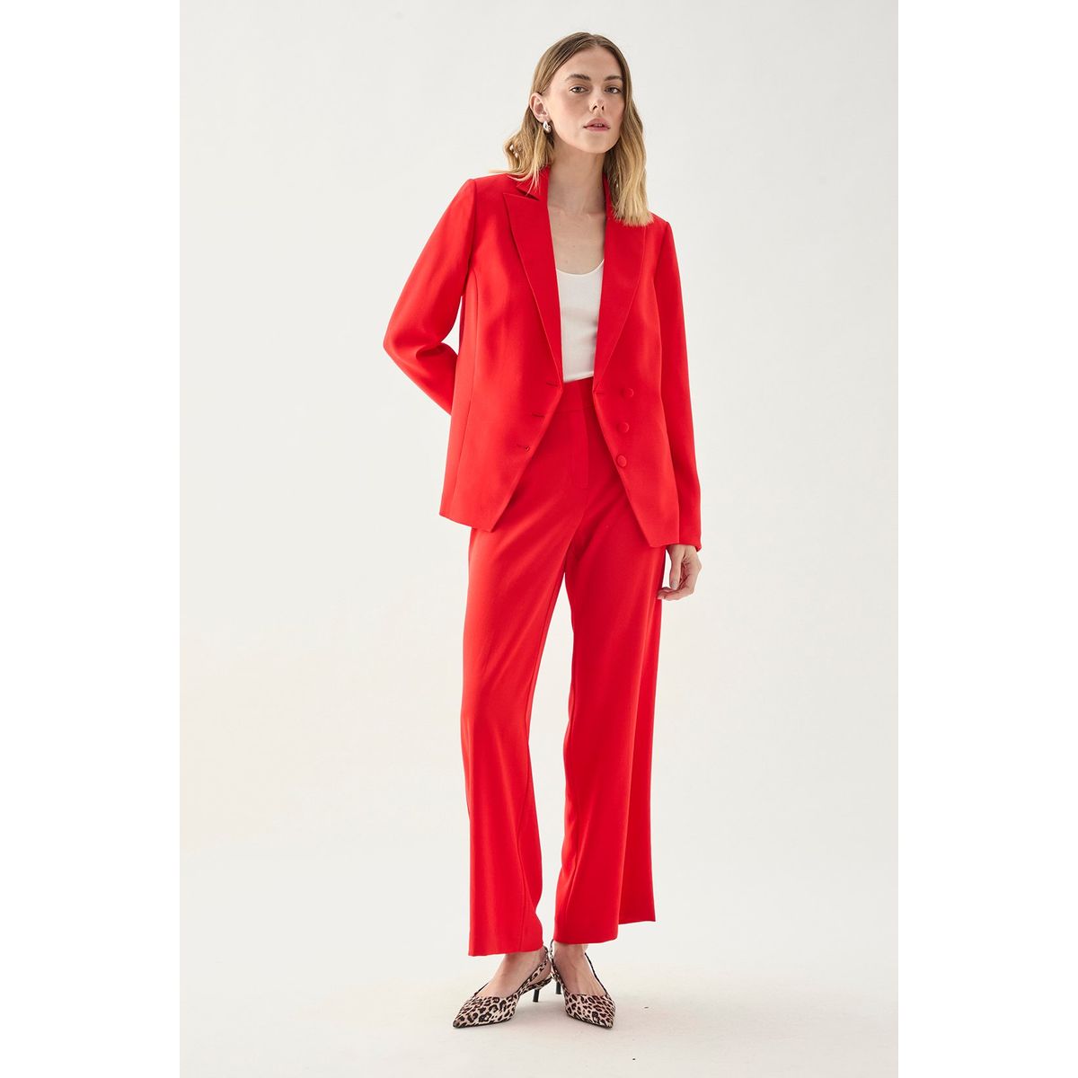 ASH - Blazer Rojo Mujer Ash