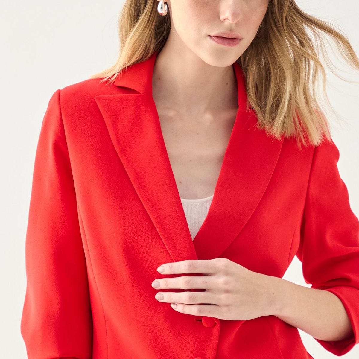 ASH - Blazer Rojo Mujer Ash