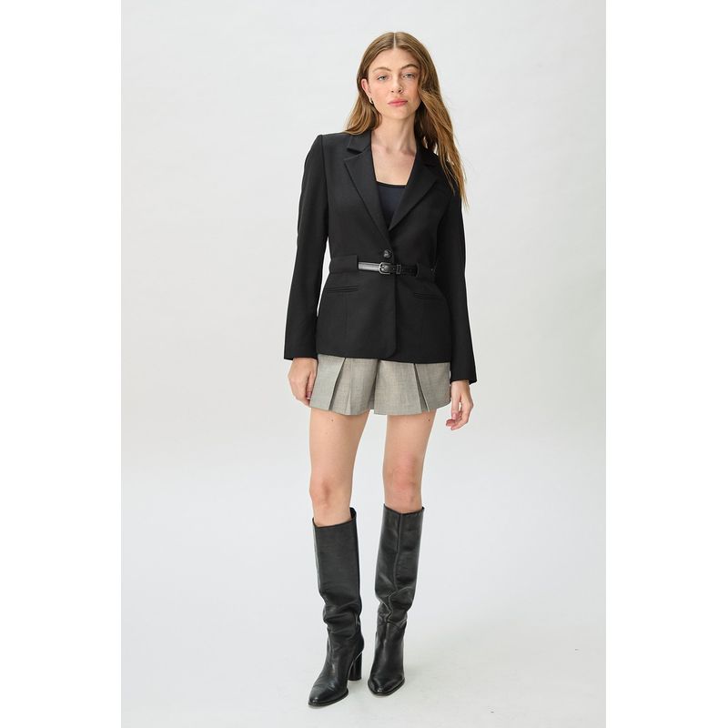 IO - Blazer Negro Mujer Io