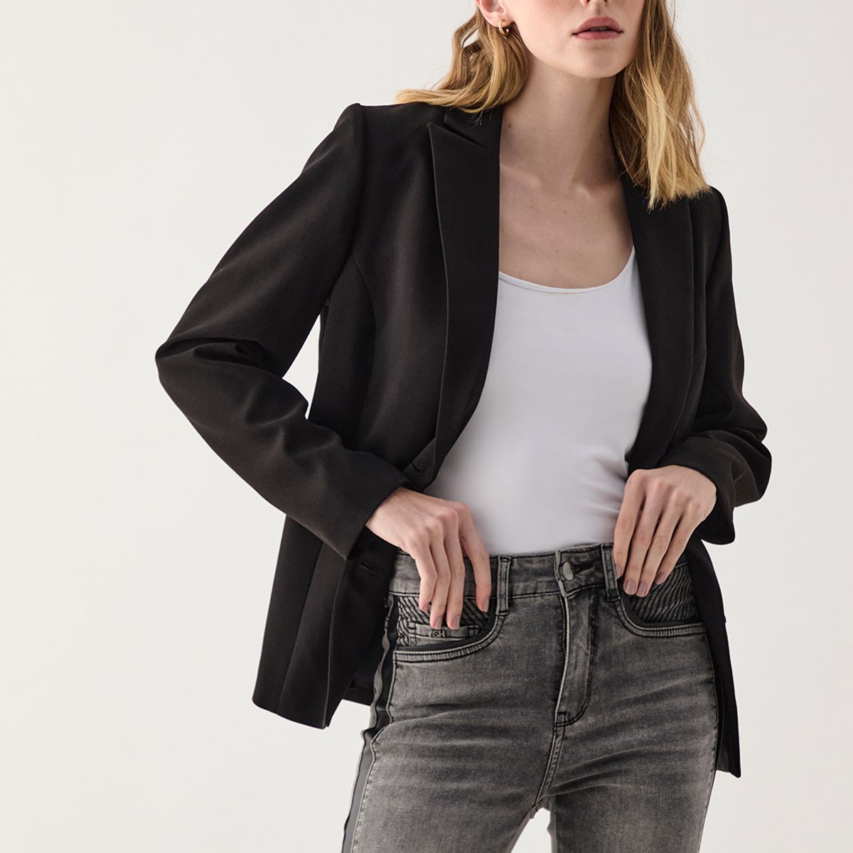 ASH - Blazer Negro Mujer Ash