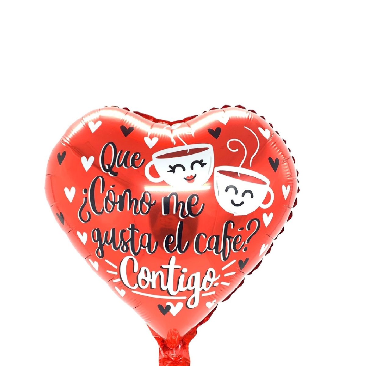 GENERICO - GLOBO METALICO 18' TE AMO CAFE X50 UNI