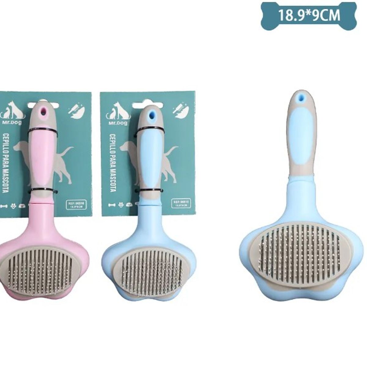 GENERICO - Cepillo Con Agujas Finas 1899Cm Color Aleatorio