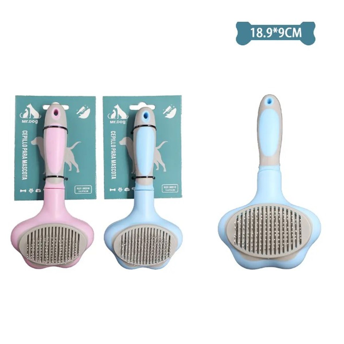 GENERICO - Cepillo Con Agujas Finas 1899Cm Color Aleatorio