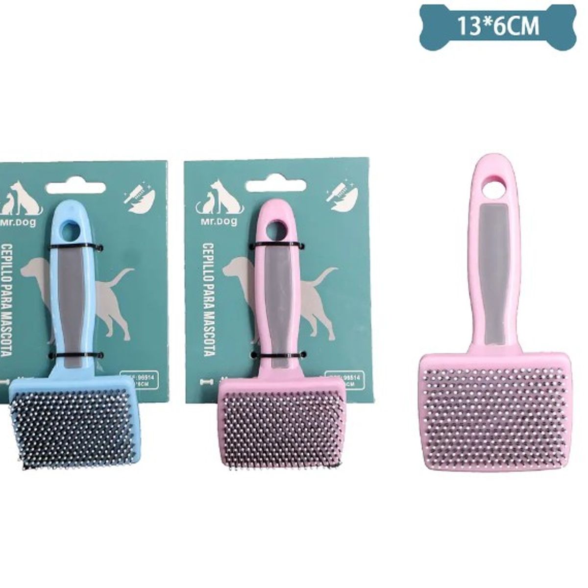 GENERICO - Cepillo Con Agujas Finas 136Cm Color Aleatorio