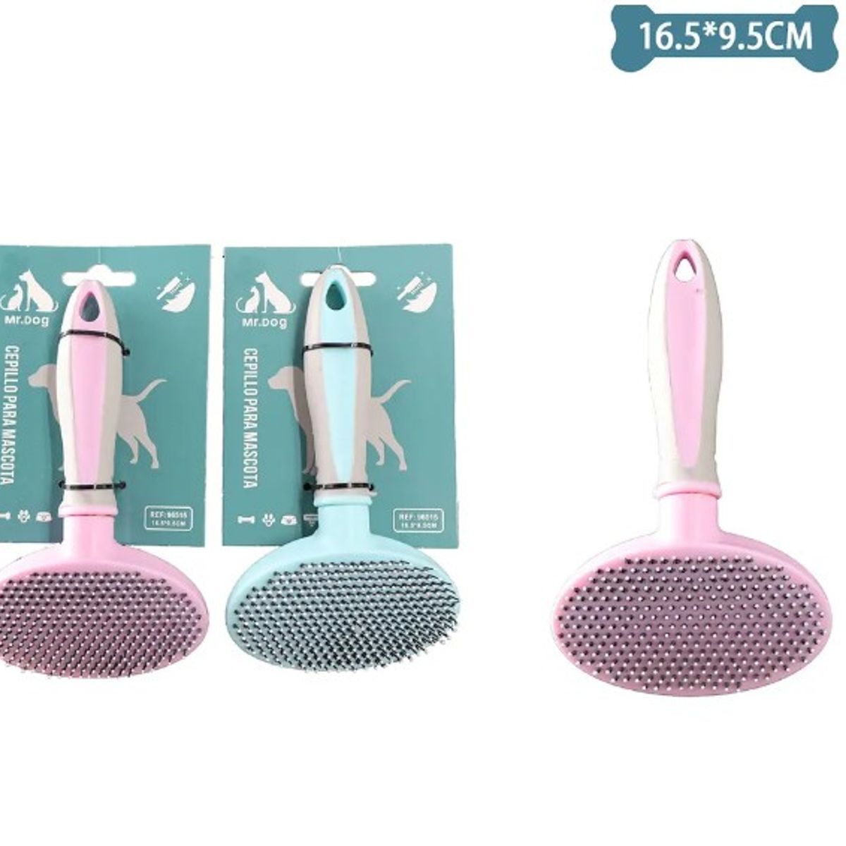 GENERICO - Cepillo Con Agujas Finas 16595Cm Color Aleatorio