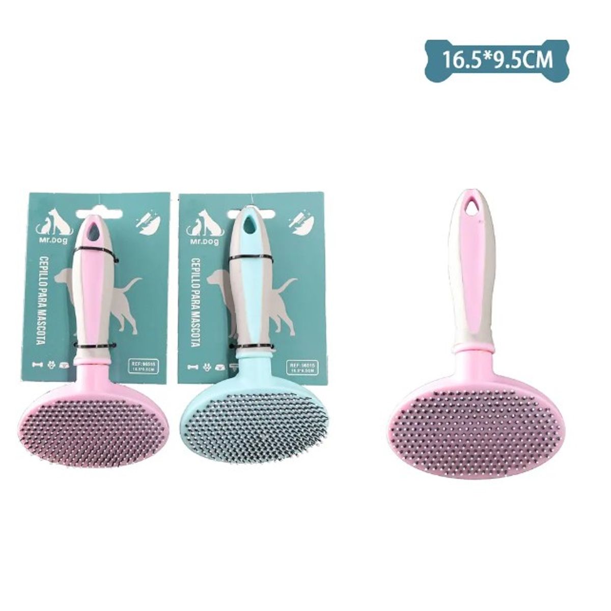 GENERICO - Cepillo Con Agujas Finas 16595Cm Color Aleatorio