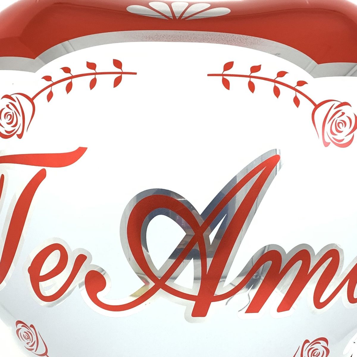 GENERICO - GLOBO METALICO 18 TE AMO CURSIVO X50 UNI