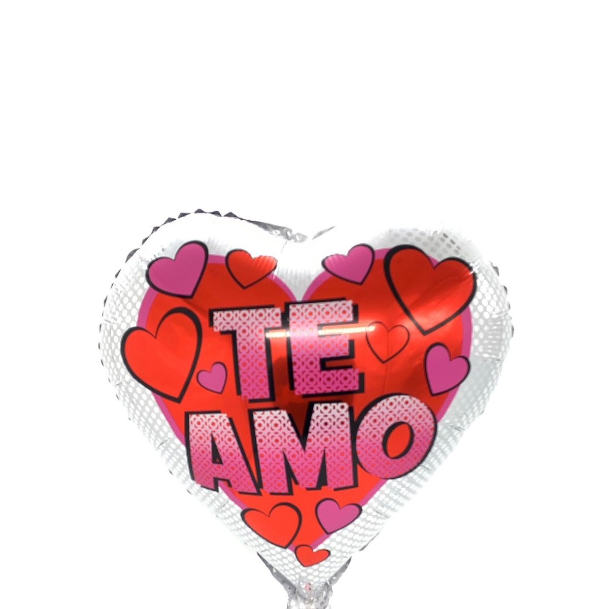 GENERICO - GLOBO METALICO 18 TE AMO DOTS X50 UNI