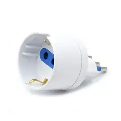 MACROTEL - Enchufe Adaptador Schuko