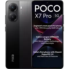 XIAOMI - Poco X7 Pro 5g Ram 12gb+ 512gb Ip69 Resistente Agua NFC -Black