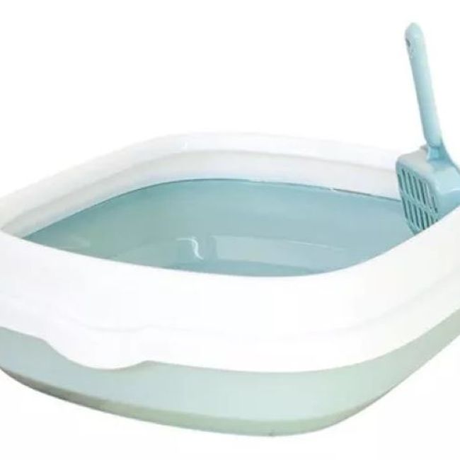 GENERICO - Arenero  Con Pala Recogedora Pequeña 40x33x12 Cm