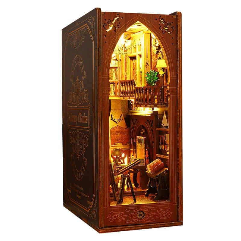 GENERICO - Book Nook Library of Book Hazlo tu mismo