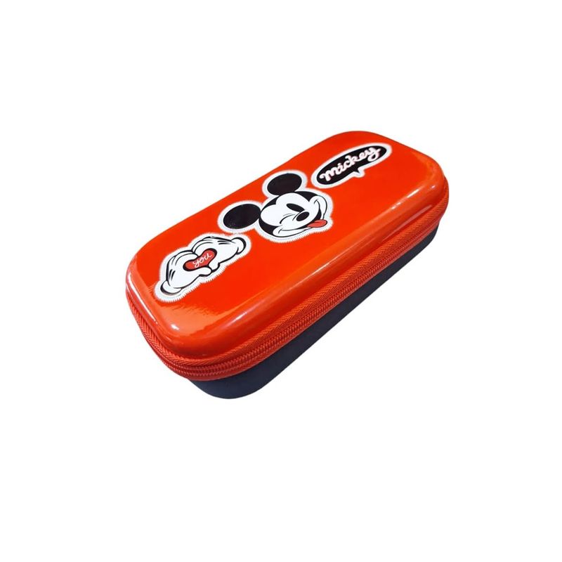 GENERICO - Estuche Escolar Box Tapa Dura Retangular Mickey Mouse