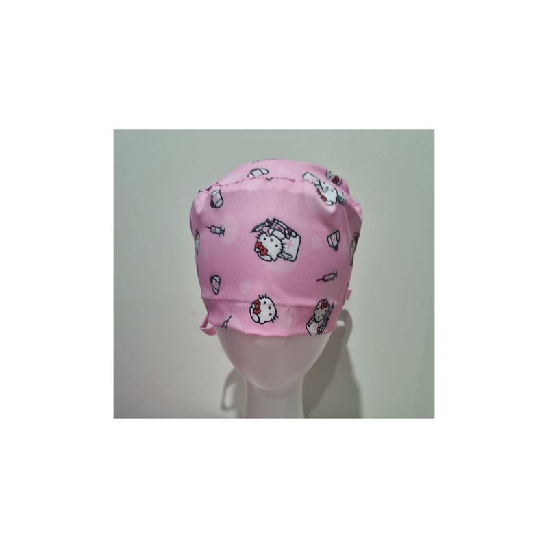 EL ESPACIO DE TOMMY - Gorro Clínico Antifluido Rosado Animado