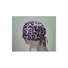 EL ESPACIO DE TOMMY - Gorro Clínico Animal Print Lila con Negro