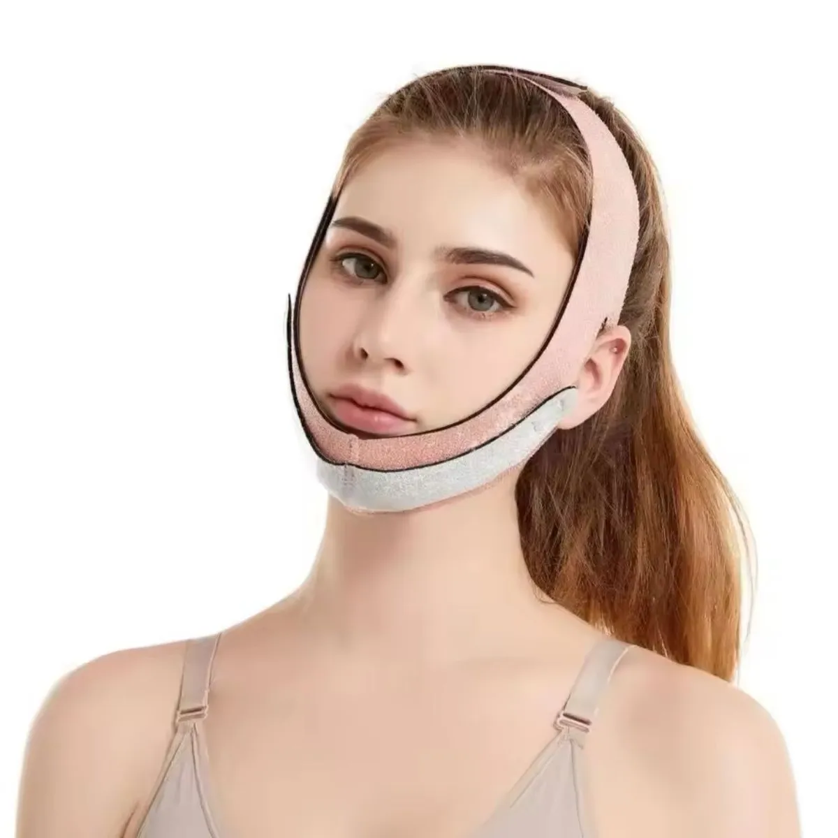 GENERICO - Faja Facial Reductora De Papada Faja Mentonera Mejillas