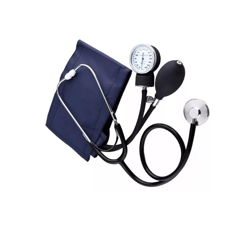 GENERICO - Toma Presion Brazo Aneroide Esfingomanometro Fonendoscopio Kit