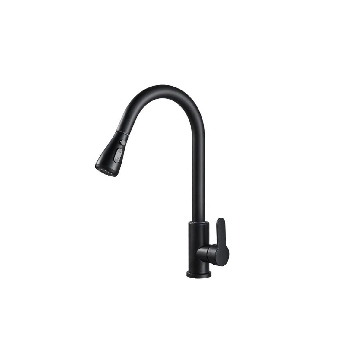 GENERICO - Llave Monomando Lavaplatos Acero Inoxidable Solo Agua Fria