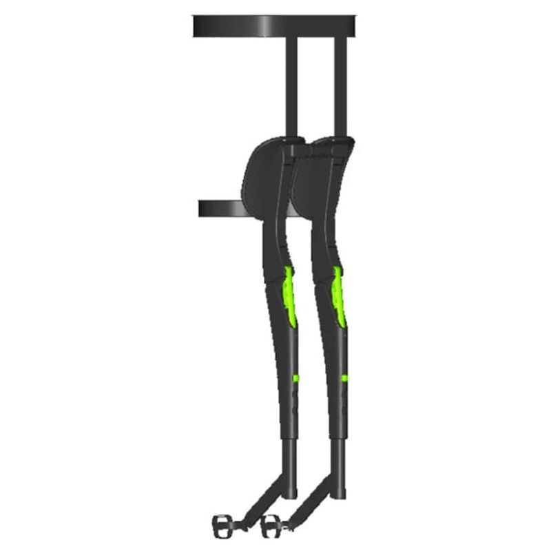 GENERICO - Asiento Exoesqueleto Ajustable para Trabajos y Pesca Verde