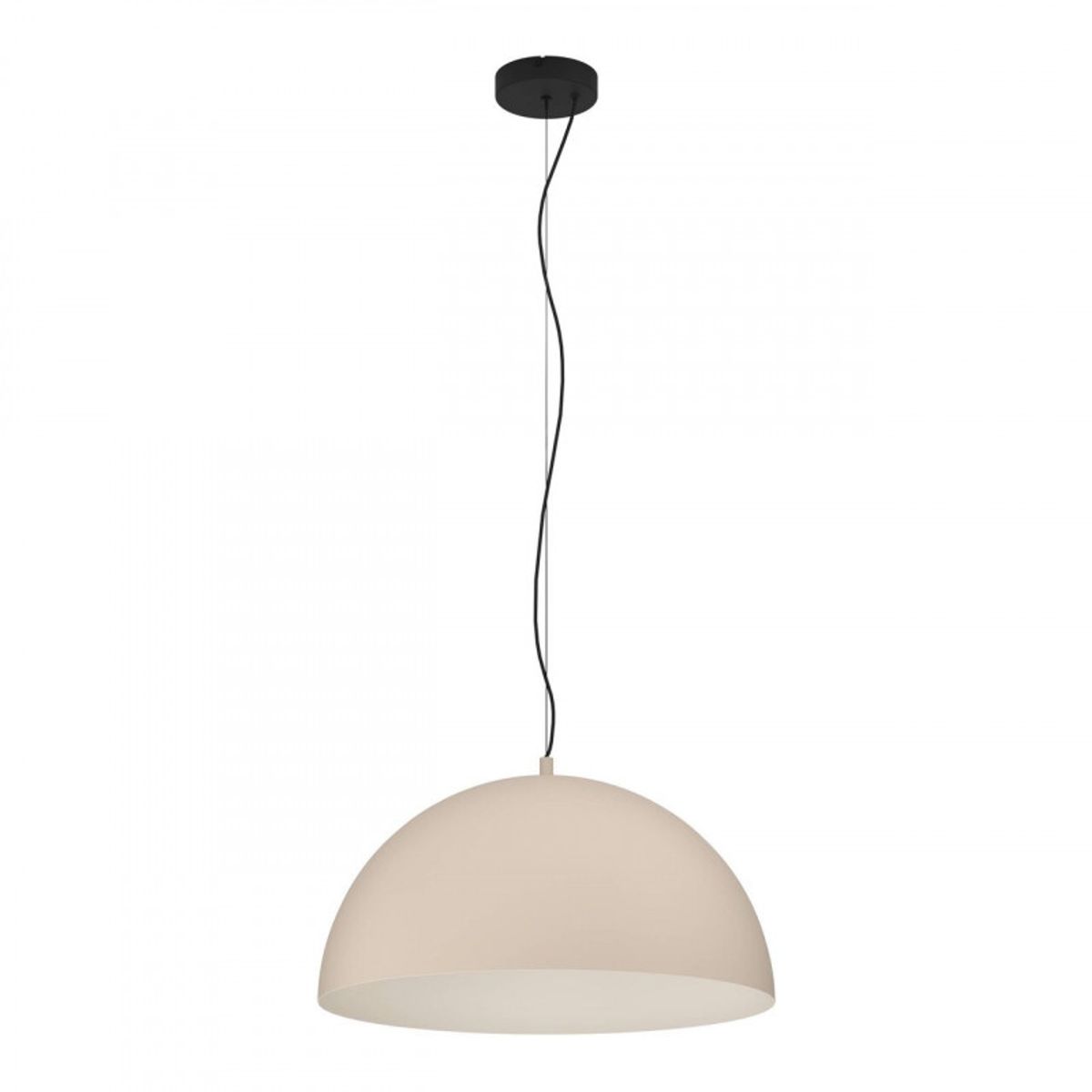 EGLO - Lámpara Colgante Gaetano Acero E27 1X40W IP20 Cod900696