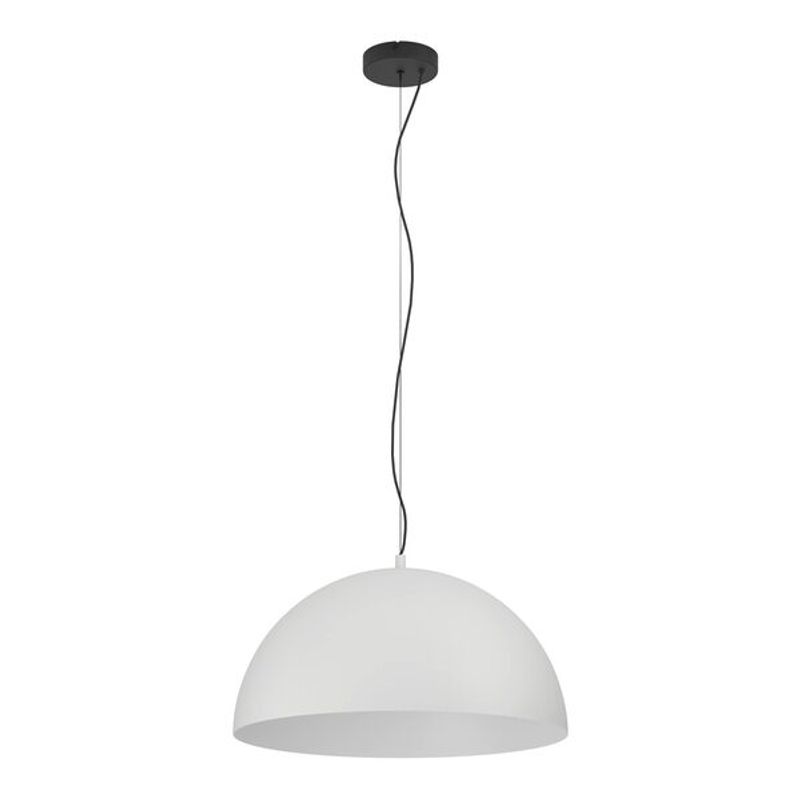 EGLO - Lámpara Colgante Gaetano Acero E27 1X40W IP20 Cod900697