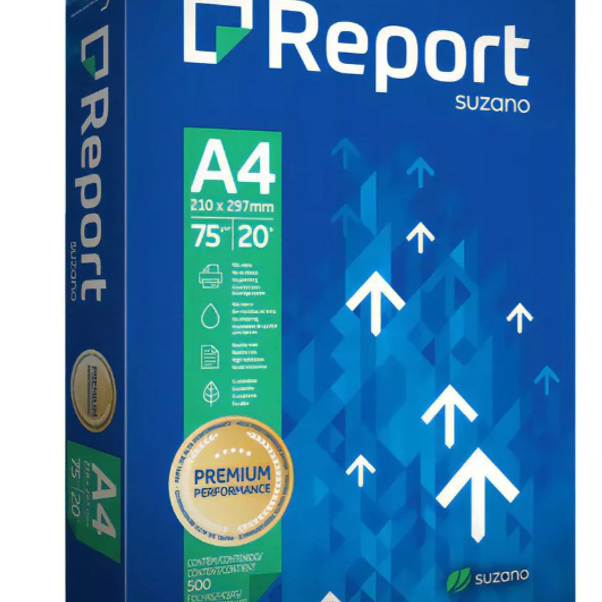 GENERICO - Resma De Papel Bond Sulfito A4 Report Premium 75g 500 Hojas