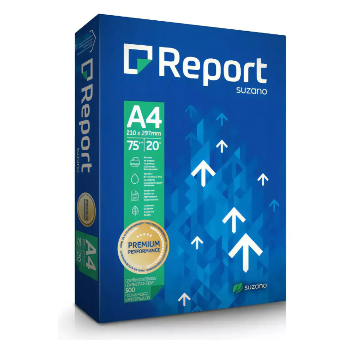 GENERICO - Resma De Papel Bond Sulfito A4 Report Premium 75g 500 Hojas