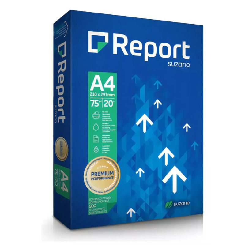 GENERICO - Resma De Papel Bond Sulfito A4 Report Premium 75g 500 Hojas