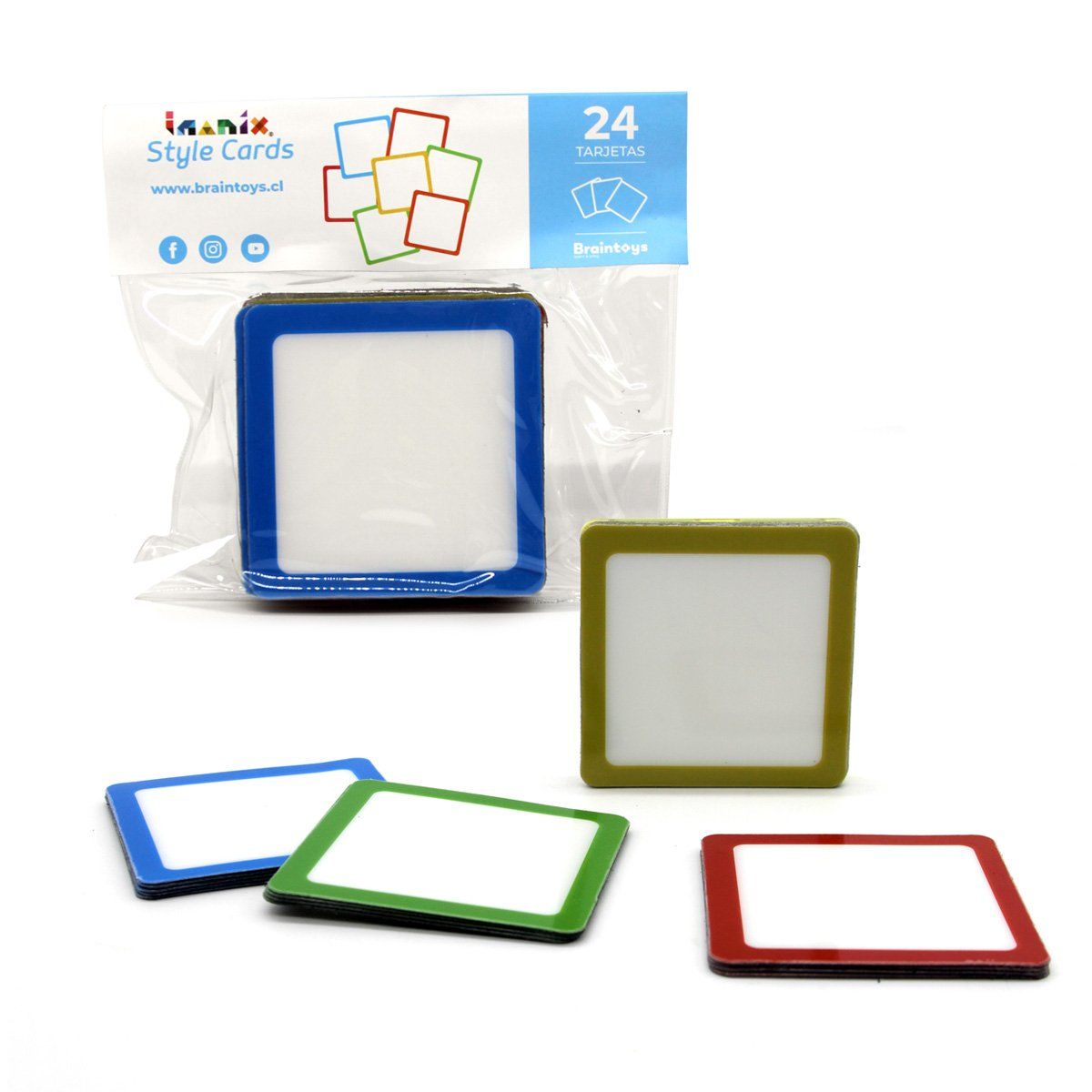 IMANIX - Style Cards en blanco 24 Tarjetas