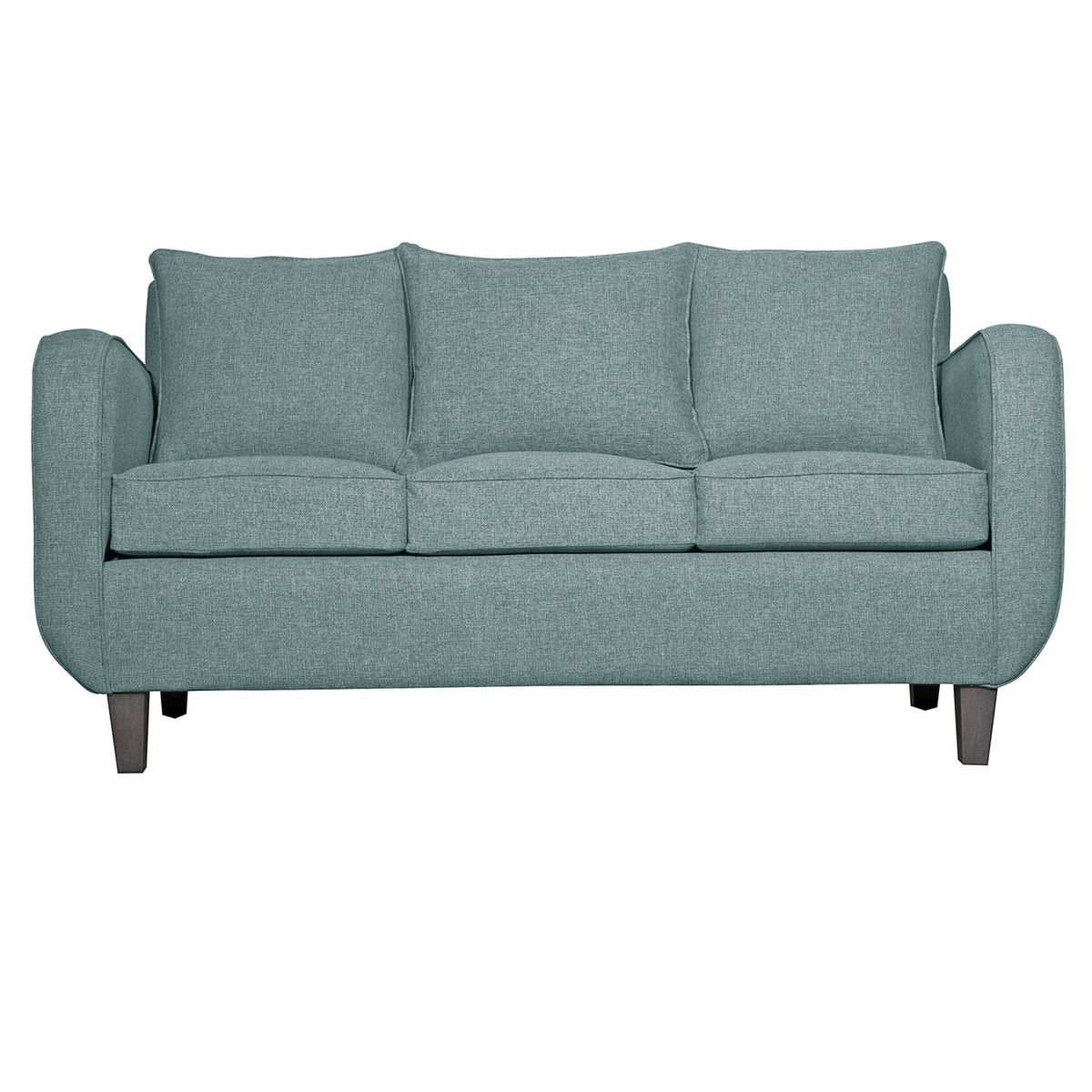 RUZAM MOBEL - SOFÁ 3 CUERPOS CRONOS VERDE AGUA