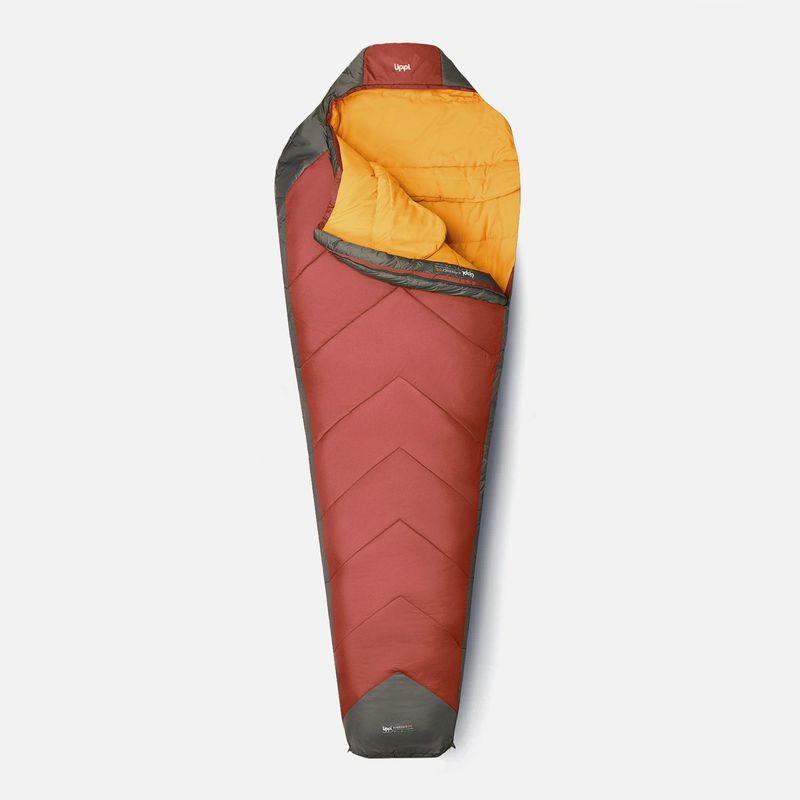 LIPPI - Saco de Dormir X-Perience -4 Steam-Pro Sleeping Bag Rojo Lippi