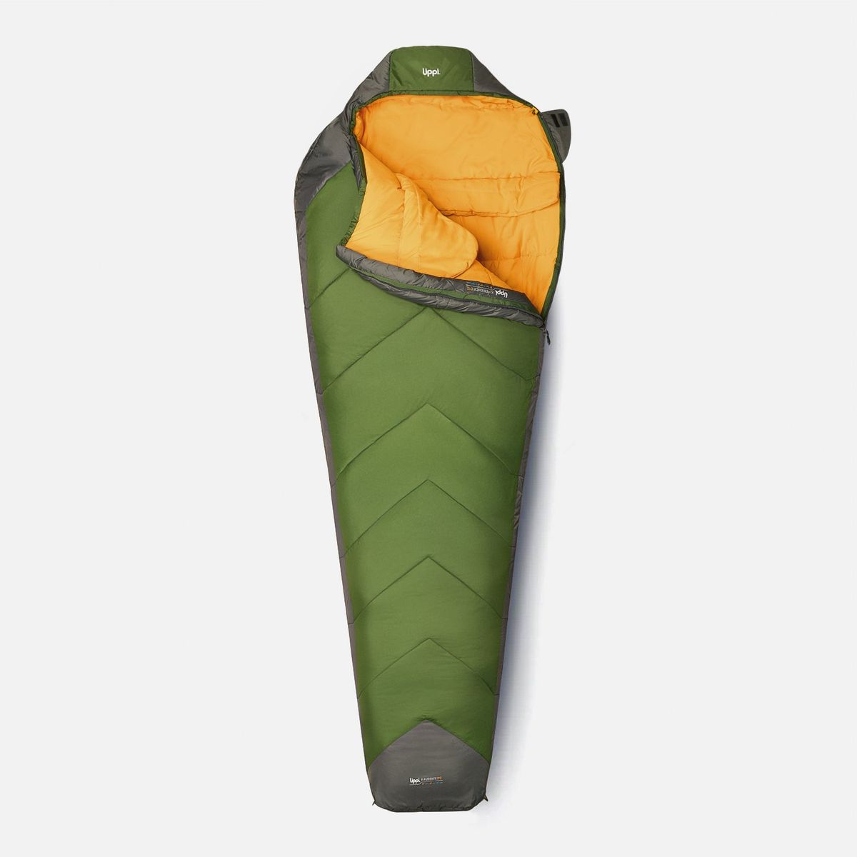 LIPPI - Saco de Dormir X-Perience 0 Steam-Pro Sleeping Bag Verde Lippi